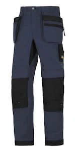 snickers workwear Työhousut snickers 6206-9504 navy-musta koko 96