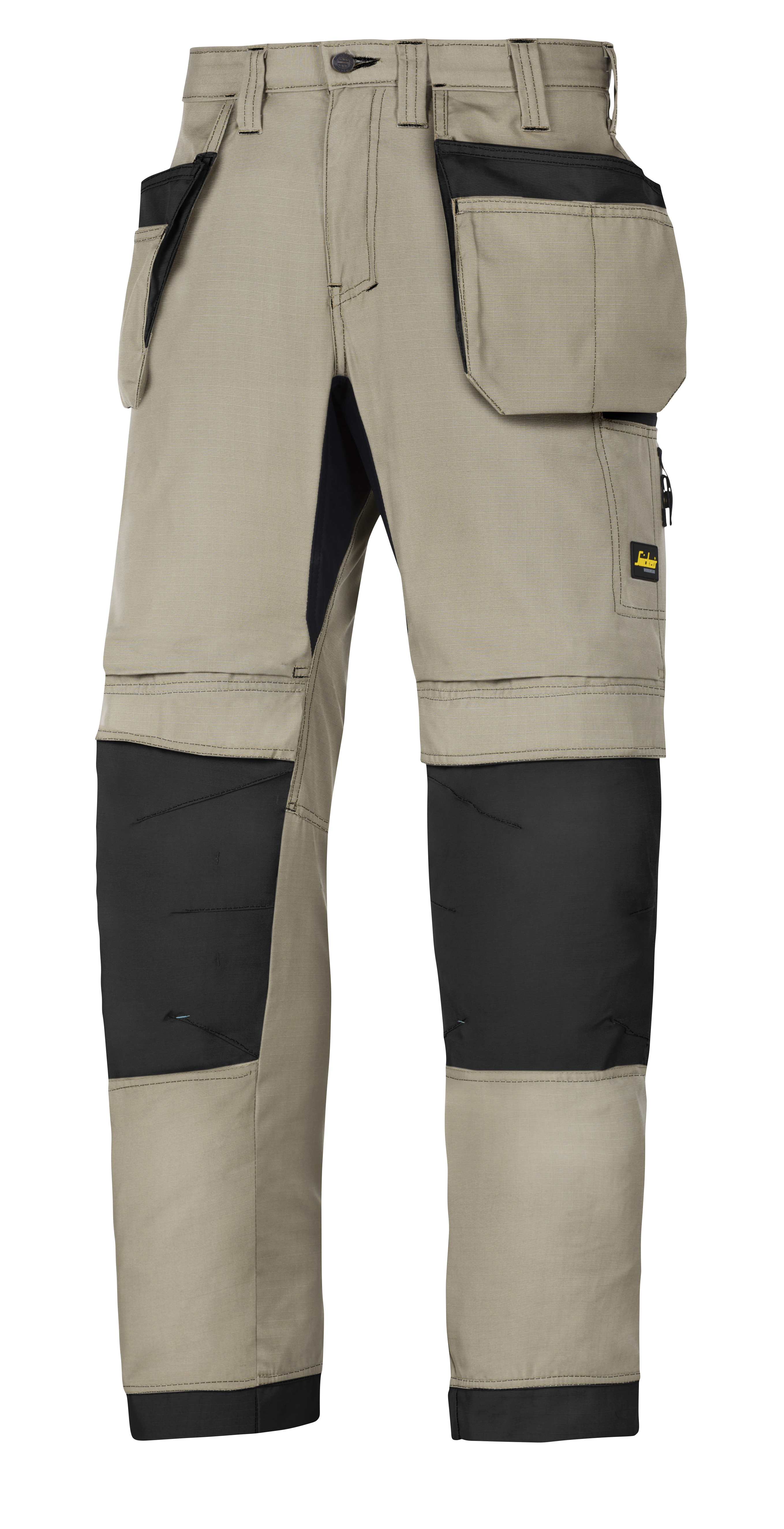 TYÖHOUSUT SNICKERS 6207-2004 KHAKI-MUSTA KOKO 192