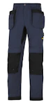 TYÖHOUSUT SNICKERS 6207-9504 NAVY-MUSTA KOKO 50