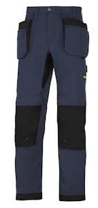 snickers workwear Työhousut snickers 6207-9504 navy-musta koko 92