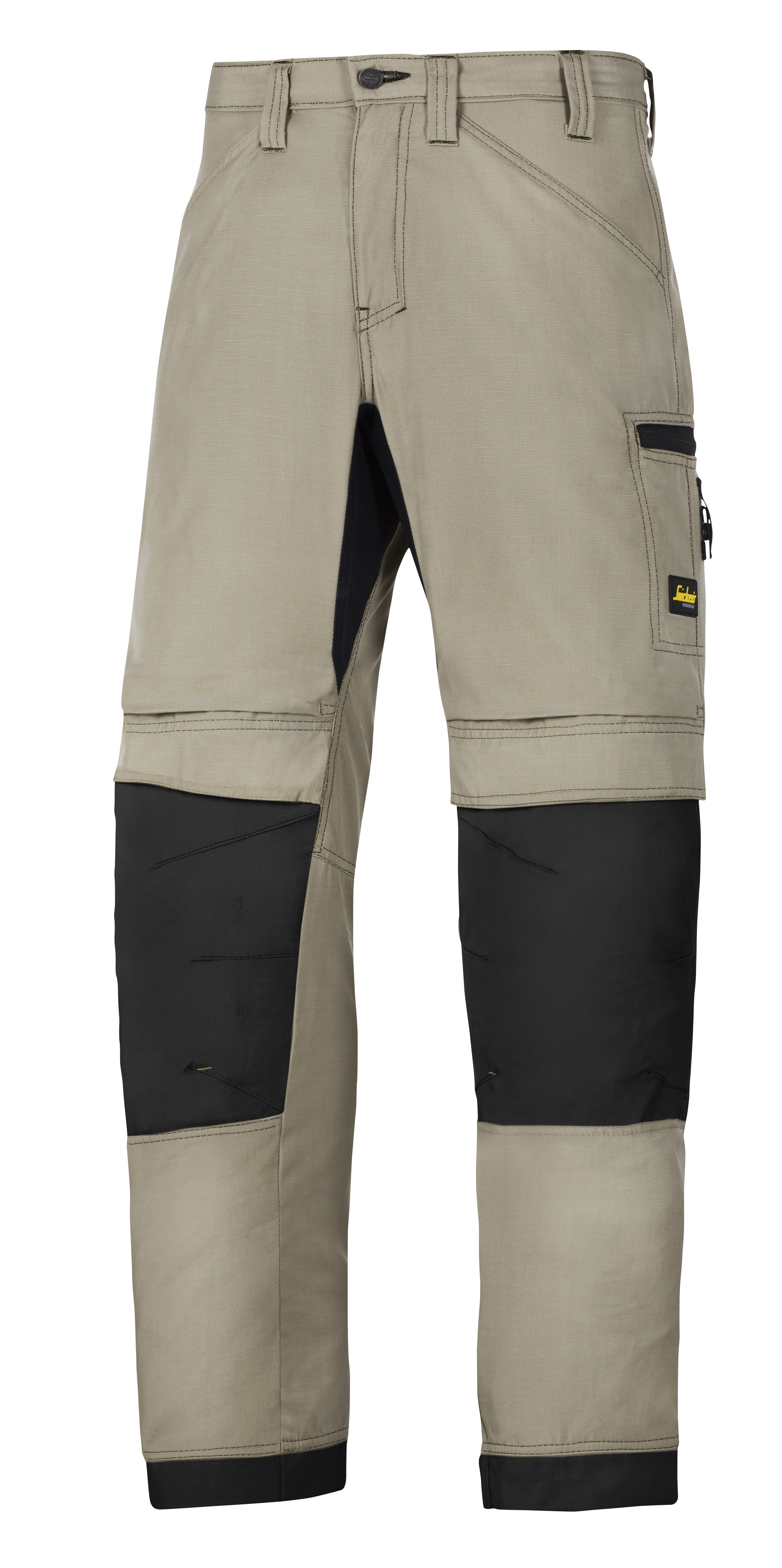 TYÖHOUSUT SNICKERS 6307-2004 KHAKI-MUSTA KOKO 250