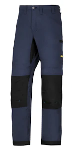 snickers workwear Työhousut snickers 6307-9504 navy-musta koko 196