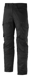 snickers workwear Työhousut snickers 6801-0404 musta koko 120