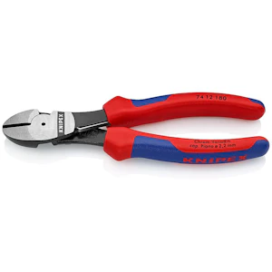 knipex Voimasivuleikkuri knipex 74 12 180 sb