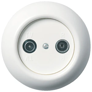 schneider electric Antennirasia renova r+tv s13 valkoinen