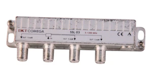 laatuantenni Jaotin 5-1300 mhz laatuantenni ssl 03 jaotin kolmeen, 5.6db