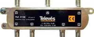 televes Jaotin 5-2400 mhz, 6x10-12 db