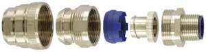 flexicon Suojaletkuliitin metalli hf fsb32-m32-c