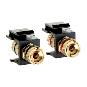 sg Högtalarutt keystone +/- svart