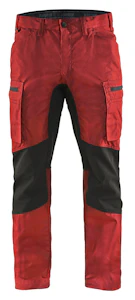 blåkläder Stretch housut blåkläder 1459 18455699 pun/mst koko c54