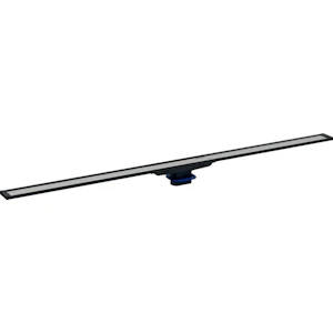 geberit Lattiakaivon kouru geberit 1600mm musta/rst cl20