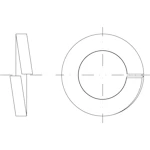 JOUSIALUSLEVY ZN M24 DIN127A