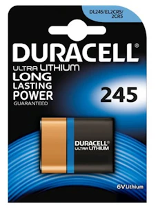 duracell Paristo lithium duracell 245/dl245/2cr5 6v b1