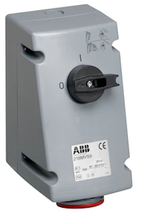 amphenol Voimapistorasia critical safe 6h, 32a, ip44, 3p+e, kl,