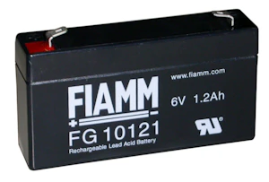 fiamm Akku lyijy suljettu fg10121 6v/1,2ah t1-napa