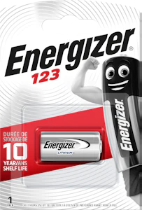 energizer Paristo nappi lithium photo 123 1kpl