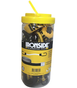 ironside Kuormansidonta setti ironside 8kpl kumiköysi/2kpl pikalukko