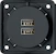 hager Pistorasia integro flow 2usb/3a/230v ur ant