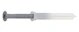 sormat Listatulppa sormat lit 5/45 harmaa naula 200kpl