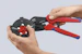 knipex Presstång-sats presstång och fem backar