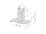 savo Liesituuletin savo c-5906-s/asc 60cm rst led
