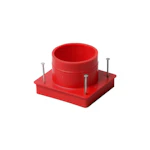 LÄPIVIENTIHOLKKI ABB AJI15, Ø 50 mm, 90° HF