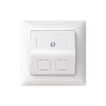 UTTAG 2XRJ45 UTAN KONTAKTER