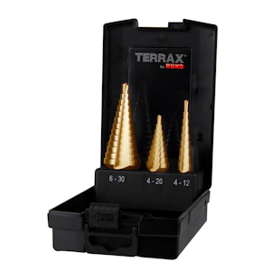 terrax Porrasporasarja terrax 4-12/4-20/4-30mm hss-tin