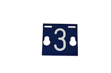 MERKINTÄKILPI LÄHDÖN NUMEROKILPI 3