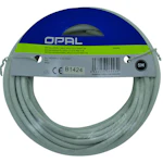 ASENNUSKAAPELI OPAL MSO 2x0,75mm2 5m VALKOINEN