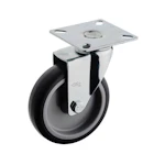 KÄÄNTÖPYÖRÄ PROF 75MM ZN KUMIPYÖRÄ 60KG