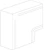 schneider electric L-stycke tir+ vit 4040
