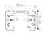 global trac Kosketinkisko global trac gb2200-1 1-v pinta 2m ha