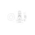 nordtronic Alasvalo viola ip44 2w 350ma 140 lm ba