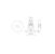 nordtronic Alasvalo elena ip44 2w 350ma 140lm wh