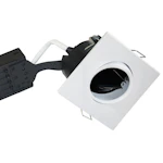 ALASVALO UNI INSTALL IP44 GU10 MAX. 7,5W WH SQ