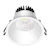 nordtronic Alasvalo velia ip44 10,9w 740lm 3k 38d wh