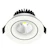 nordtronic Alasvalo velia ip44 10,9w 740lm 3k 38d wh rou