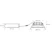 nordtronic Alasvalo velia low profile ip44 5,5w 3k 320lm55dblround