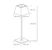 nordtronic Sisustusvalaisin conexos ip54 170lm 3k wh