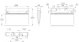 teknoware Opastevalaisin opas 90 twt9051wkt 230vac/dc ip43 bl