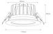 arten Alasvalo nova deep 10w 4000k ip44 dim 110 valk