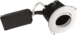 ALASVALO ULKO UNI INS. DIM OUT IP44 GU10 MAX.7,5W DIM WH R