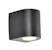 ftlight Seinä/kattovalaisin ulko diva 2x5w led ant.harmaa 3000k