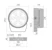 performance in lighting Valonheitin tyk+ 20 46w c/m 830 an dali