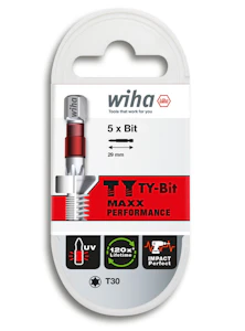 wiha Ruuvauskärki wiha ty-kärki t30x29 mm 5 kpl sb