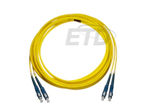 etd Kytkentäkaapeli-kuitu-etd 2sc - 2sc sm 15m oval
