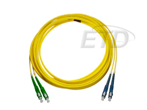 etd Kytkentäkaapeli-kuitu-etd 2sc/apc - 2sc/upc sm 15m oval