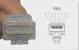 televes Liitin-cat6 finnsat rj45 utp cat6 uros