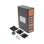 ETHERNET KYTKIN FINNSAT 8FE(POE)+2GE+2SFP POE DIN